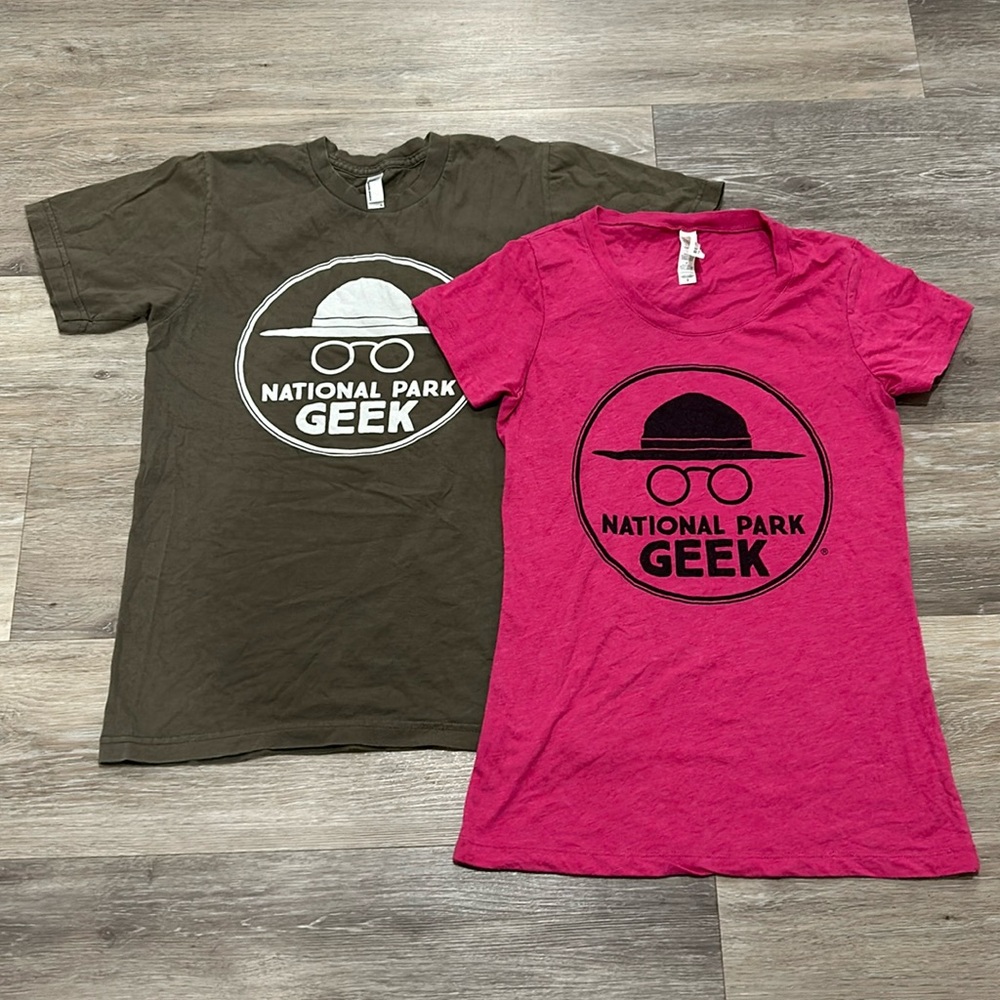 National park geek shirts